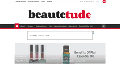 Desktop Screenshot of beautetude.com